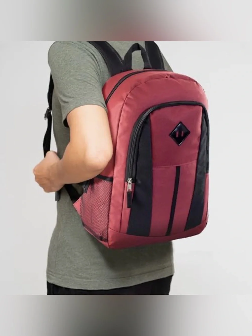 Moda West Grey 17” Backpack NWT